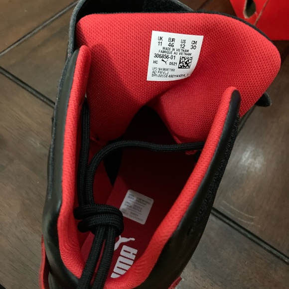 Black Ferrari Pumas New Size 12 Sold Out Everywhere - Picture 7 of 16